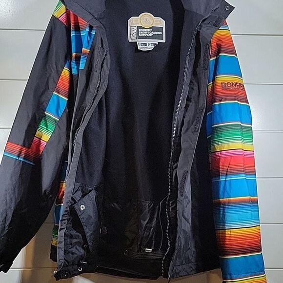 Bonfire Snowboarding Company Men's Hooded Jacket SZ M - Picture 6 of 6